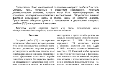 Photo of Генетические факторы диабета